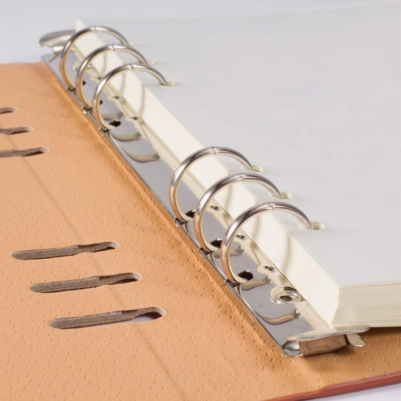 Nokingo (3-Pack) A5 Blank Paper  Refills for Filofax Planner  Organizer  Binders  6 Hole Punched  Total 300 Sheets/600 Pages  100gsm  White  5.8 x 8.2 Inch - Image 2